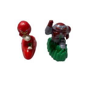 Sonic The Hedgehog 2 Movie Knuckles& Egg man Happy Meal Toys